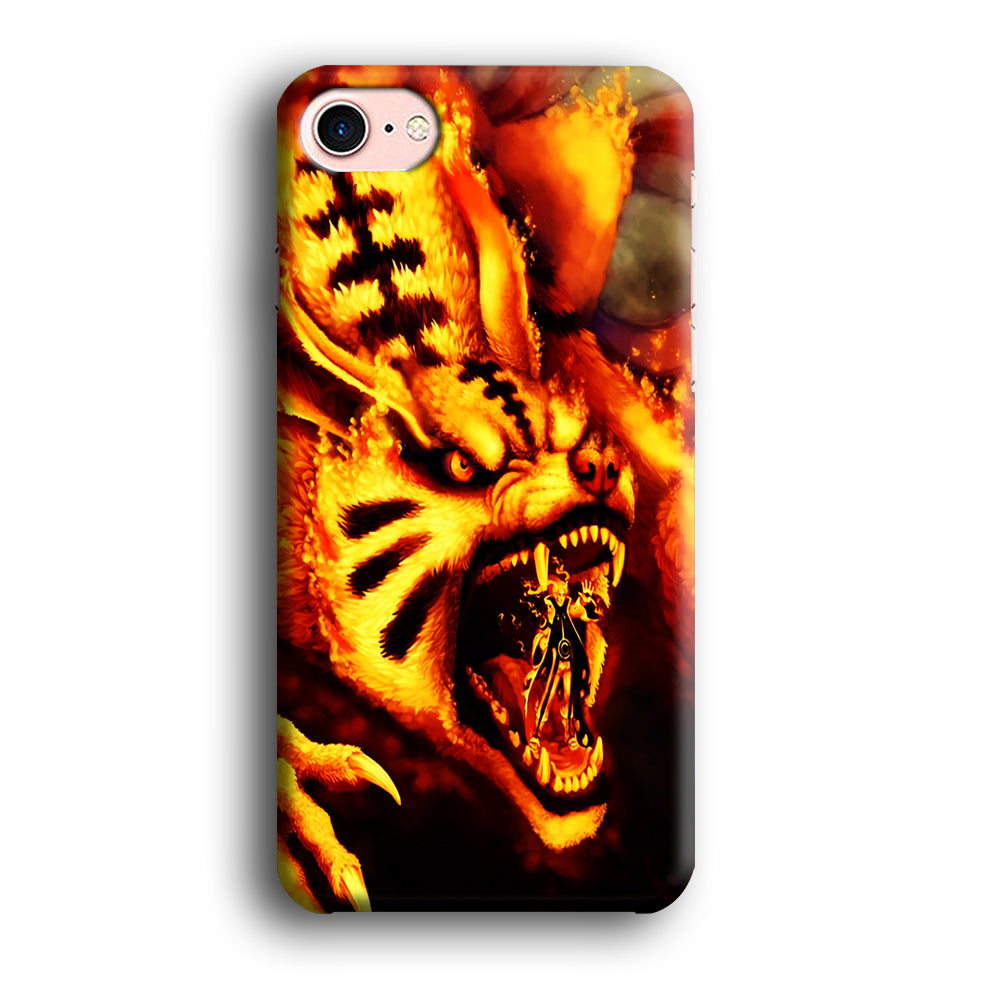 Naruto Nine Tailed Demon Fox iPhone SE 2020 Case