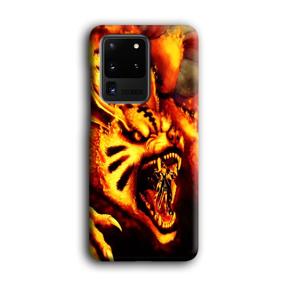 Naruto Nine Tailed Demon Fox Samsung Galaxy S20 Ultra Case