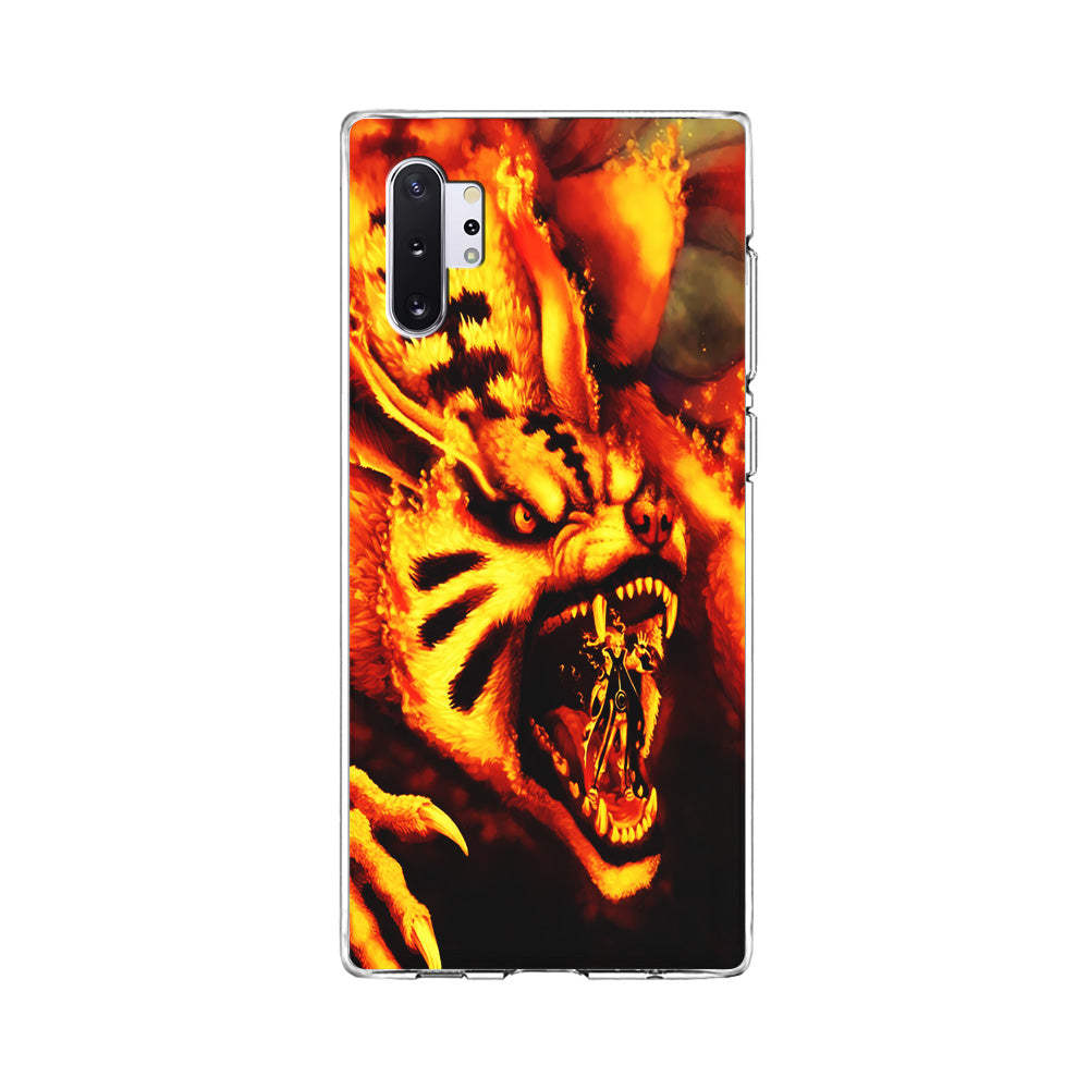 Naruto Nine Tailed Demon Fox Samsung Galaxy Note 10 Plus Case