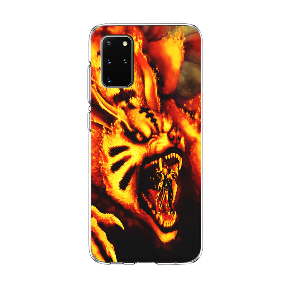 Naruto Nine Tailed Demon Fox Samsung Galaxy S20 Plus Case