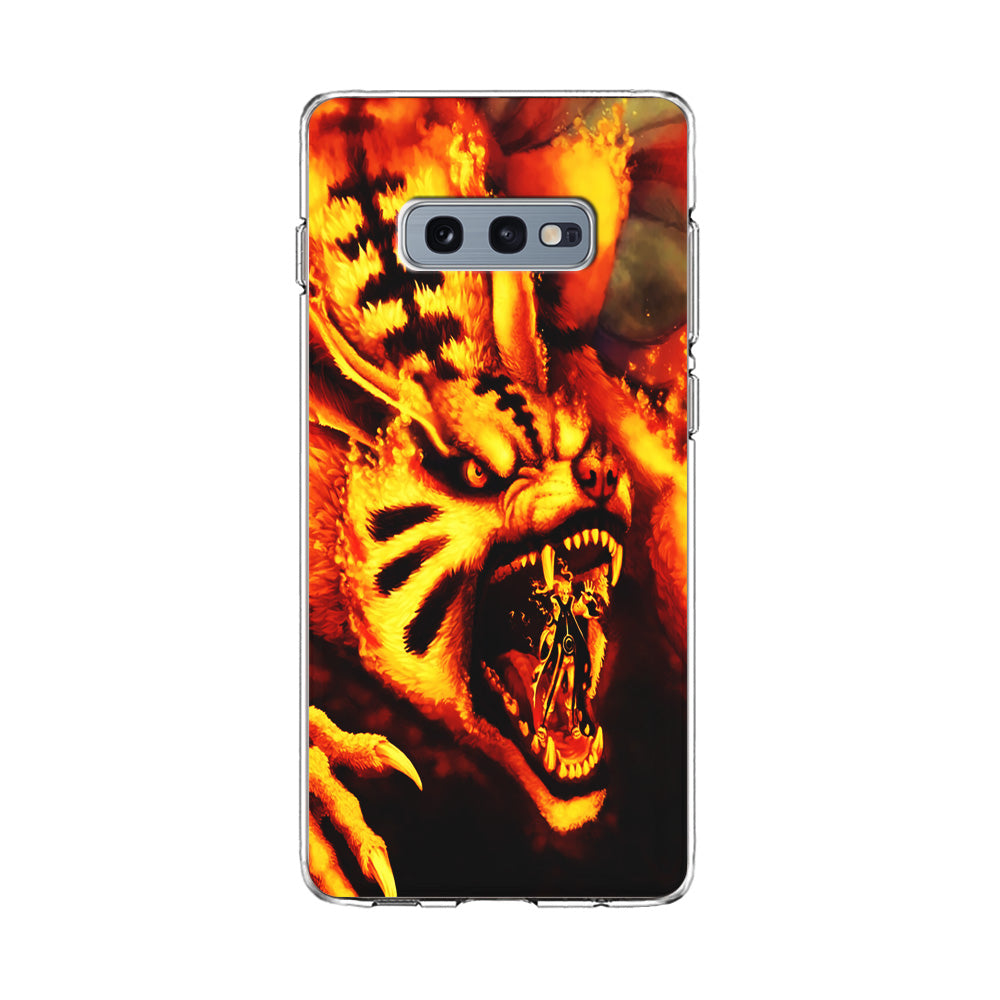 Naruto Nine Tailed Demon Fox Samsung Galaxy S10E Case