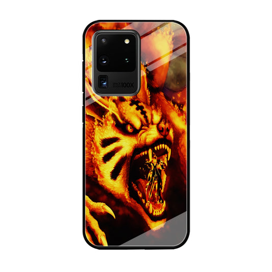 Naruto Nine Tailed Demon Fox Samsung Galaxy S21 Ultra Case