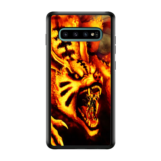 Naruto Nine Tailed Demon Fox Samsung Galaxy S10 Plus Case