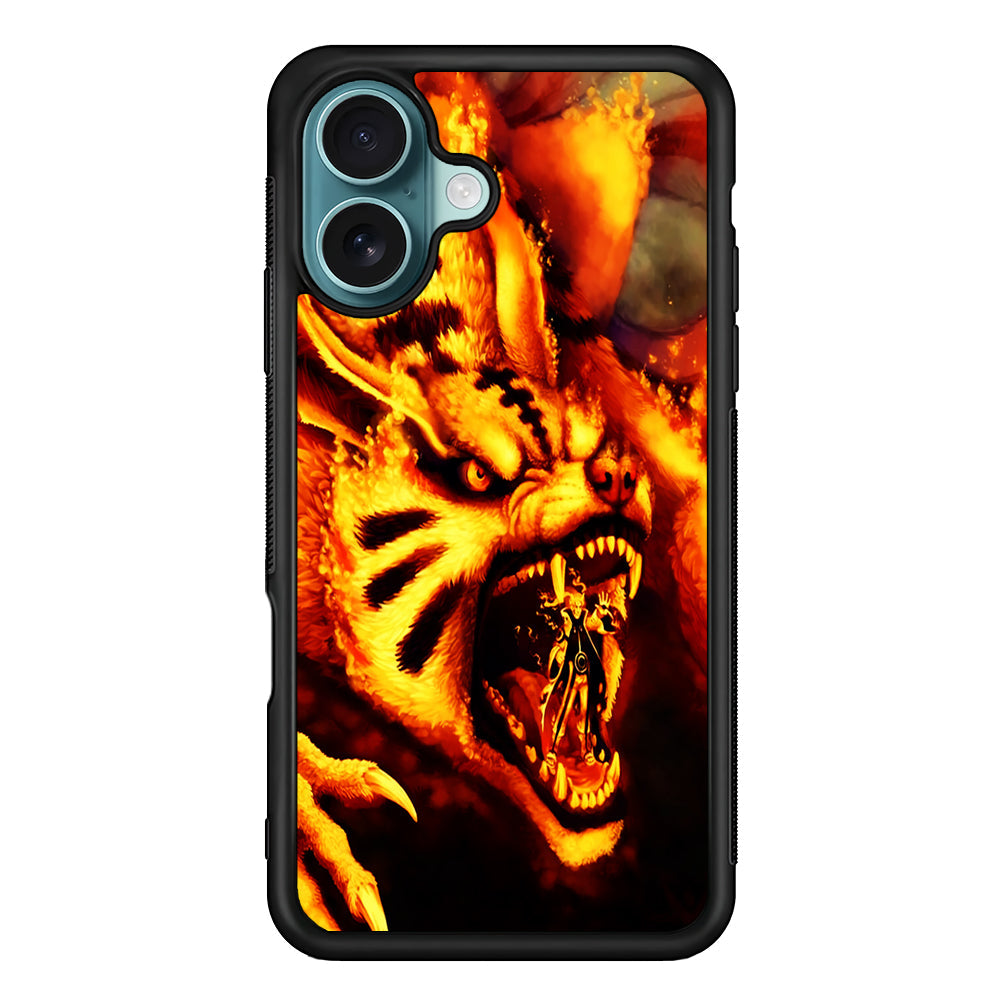 Naruto Nine Tailed Demon Fox iPhone 16 Plus Case - Altracase