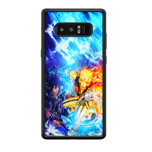 Naruto Sasuke Together Samsung Galaxy Note 8 Case