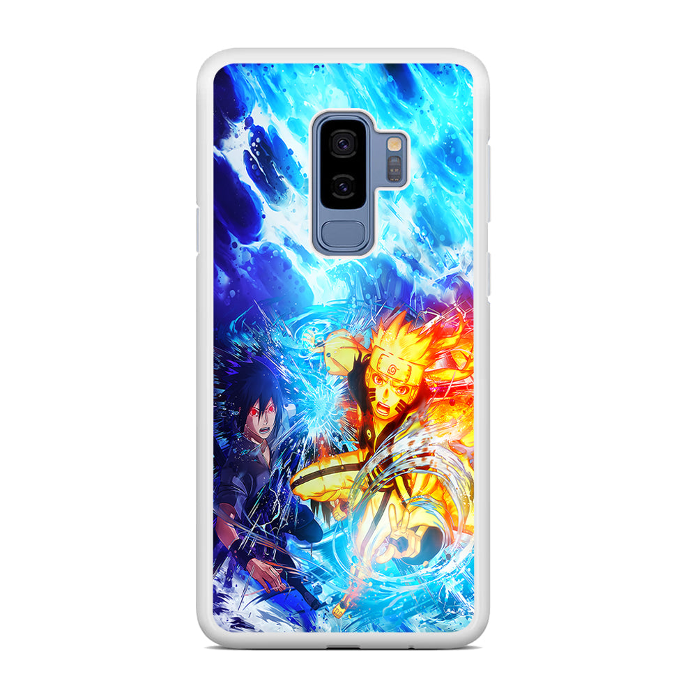 Naruto Sasuke Together Samsung Galaxy S9 Plus Case