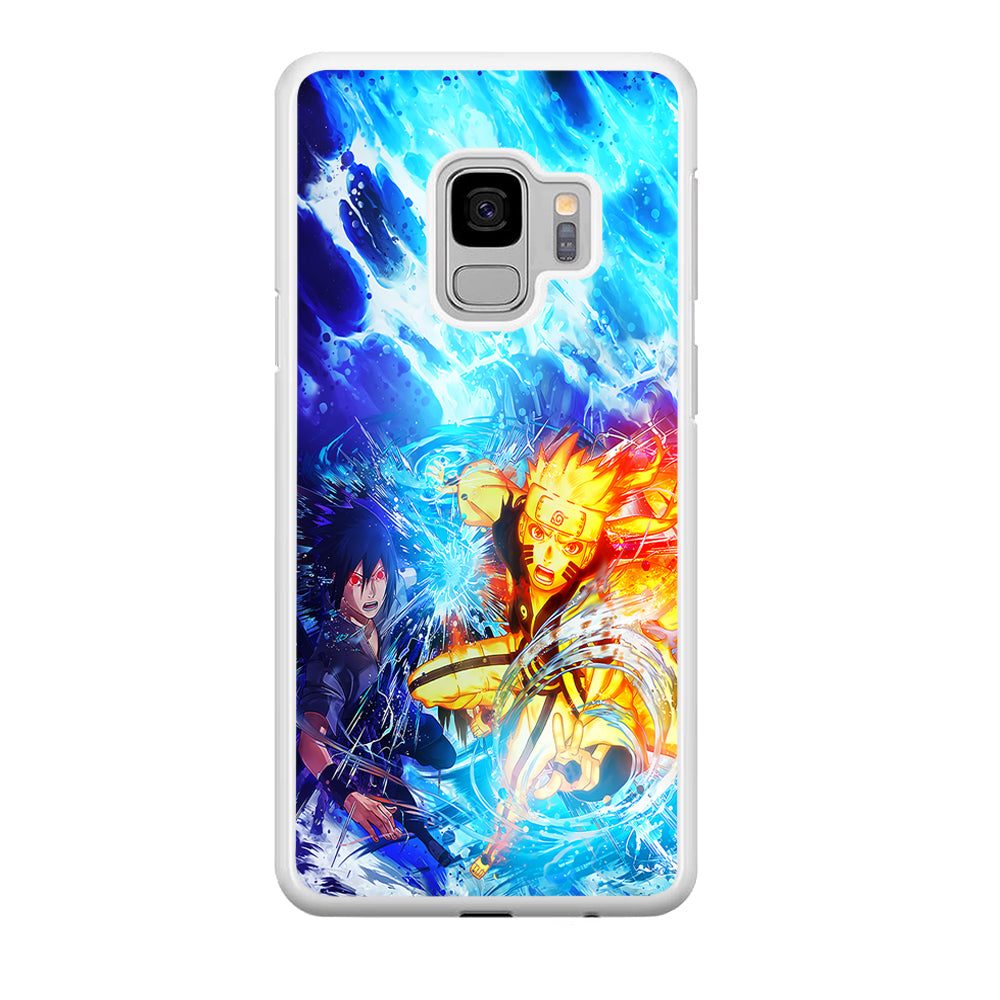 Naruto Sasuke Together Samsung Galaxy S9 Case