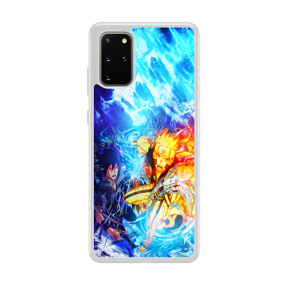 Naruto Sasuke Together Samsung Galaxy S20 Plus Case