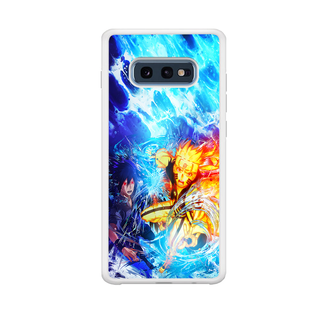 Naruto Sasuke Together Samsung Galaxy S10E Case