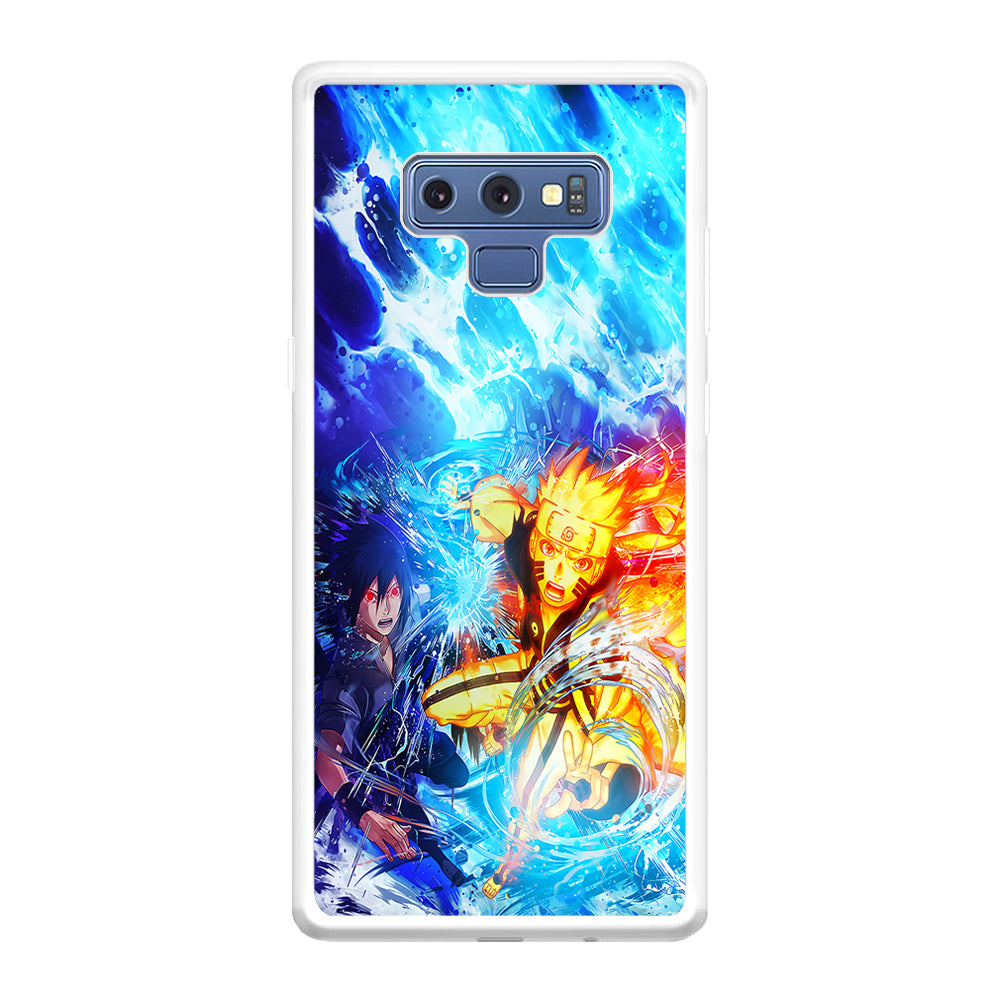 Naruto Sasuke Together Samsung Galaxy Note 9 Case