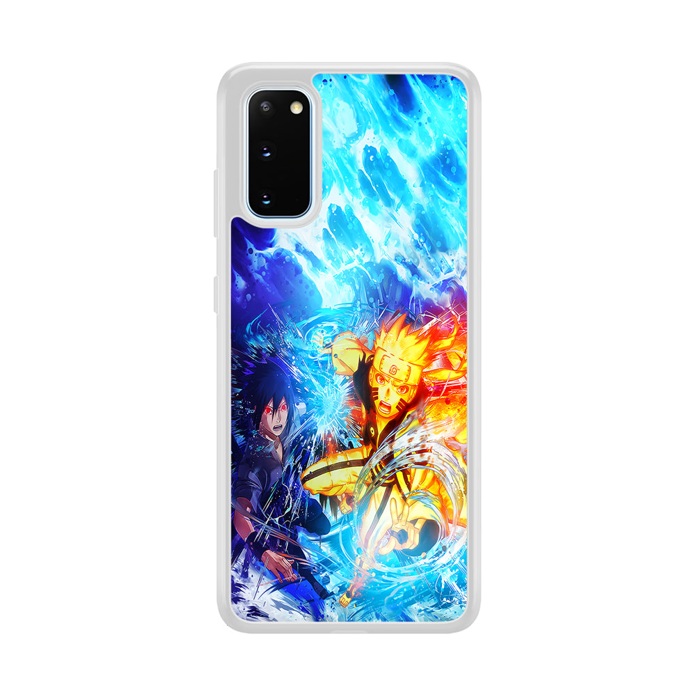 Naruto Sasuke Together Samsung Galaxy S20 Case