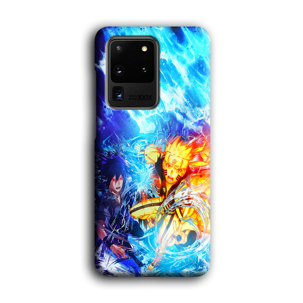 Naruto Sasuke Together Samsung Galaxy S20 Ultra Case