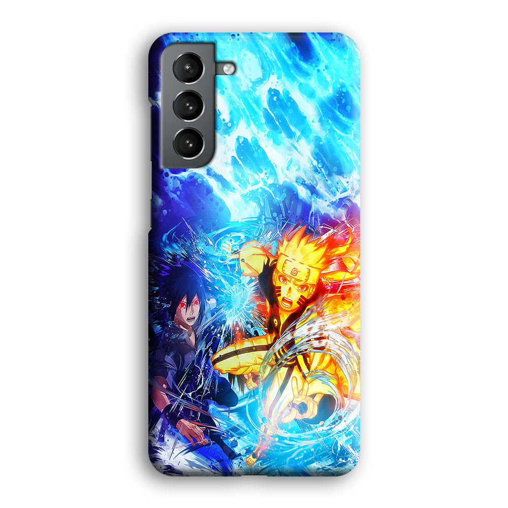 Naruto Sasuke Together Samsung Galaxy S21 Plus Case