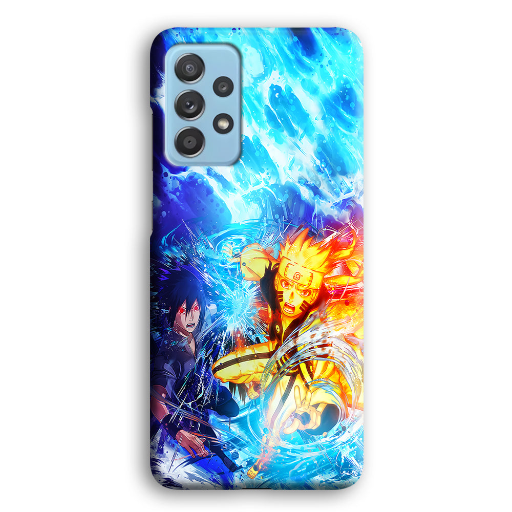 Naruto Sasuke Together Samsung Galaxy A52 Case