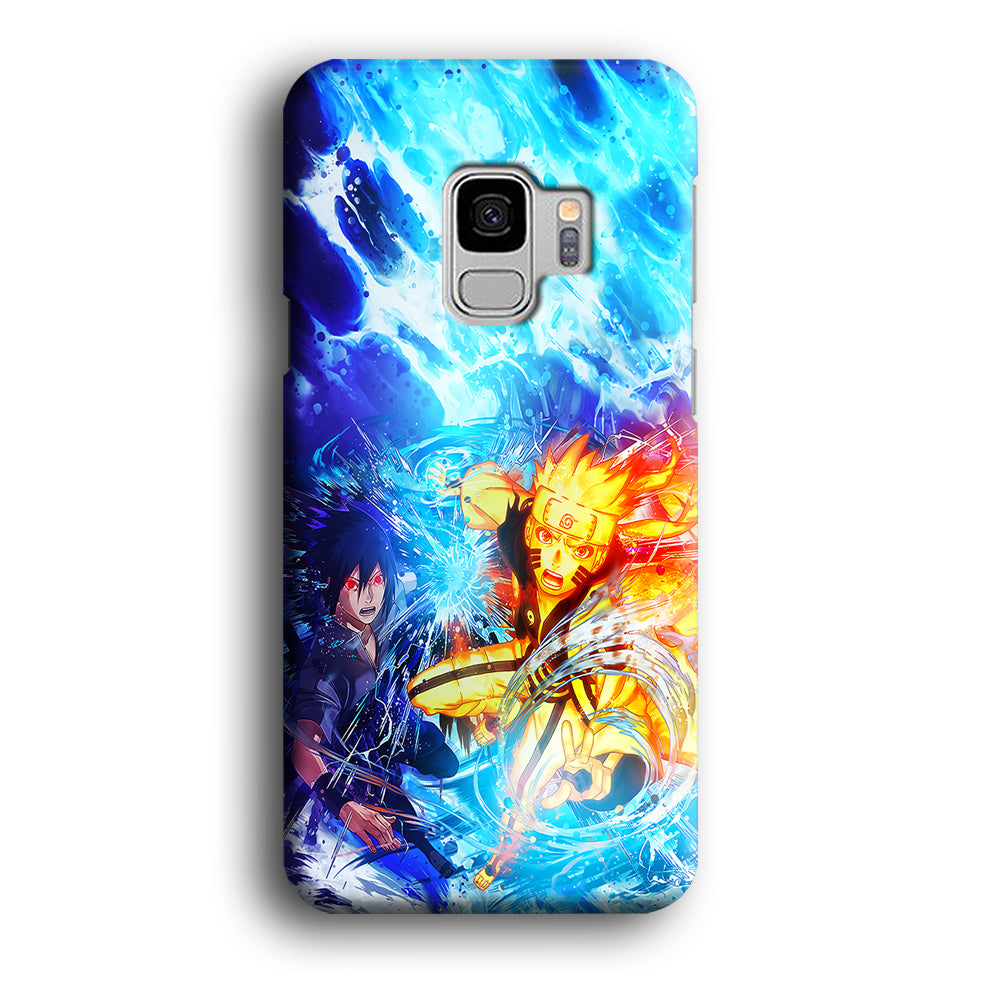 Naruto Sasuke Together Samsung Galaxy S9 Case