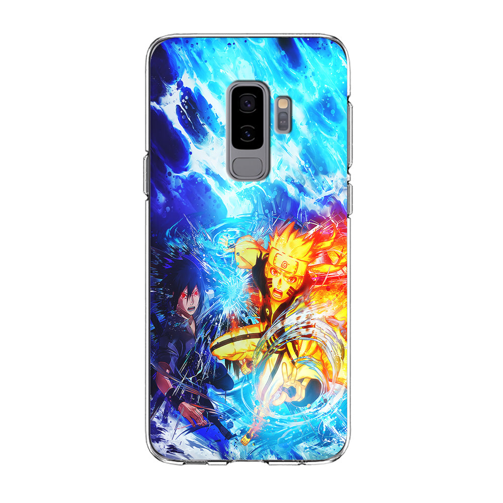 Naruto Sasuke Together Samsung Galaxy S9 Plus Case