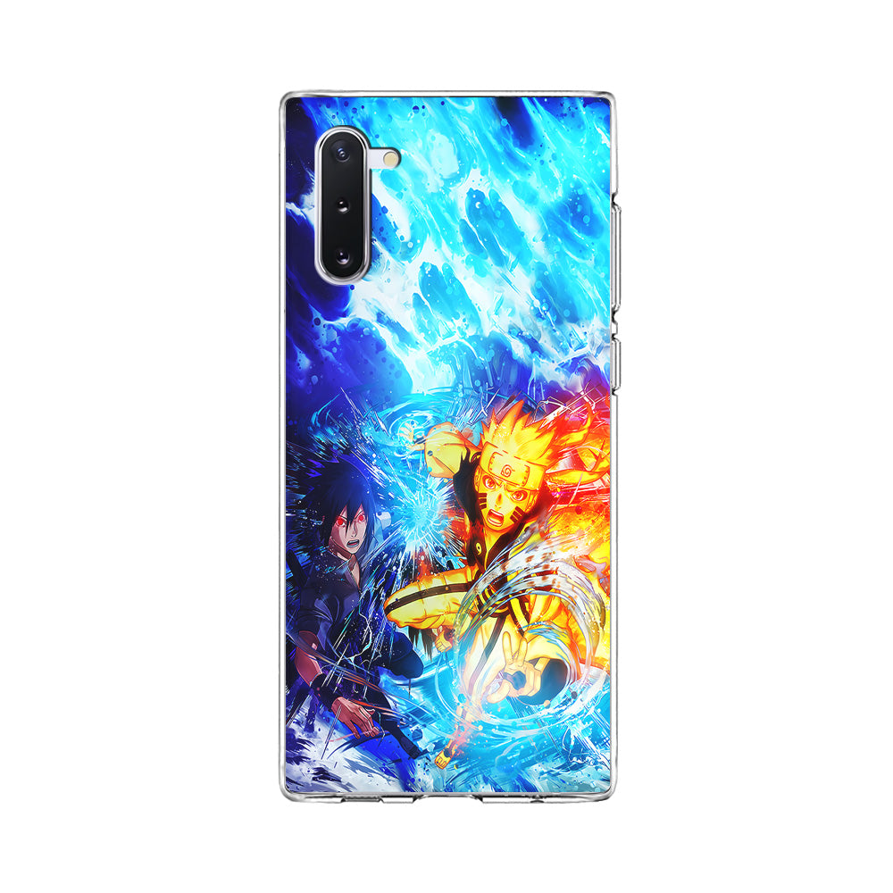 Naruto Sasuke Together Samsung Galaxy Note 10 Case