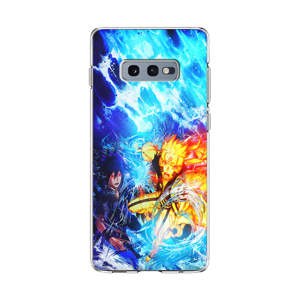 Naruto Sasuke Together Samsung Galaxy S10E Case