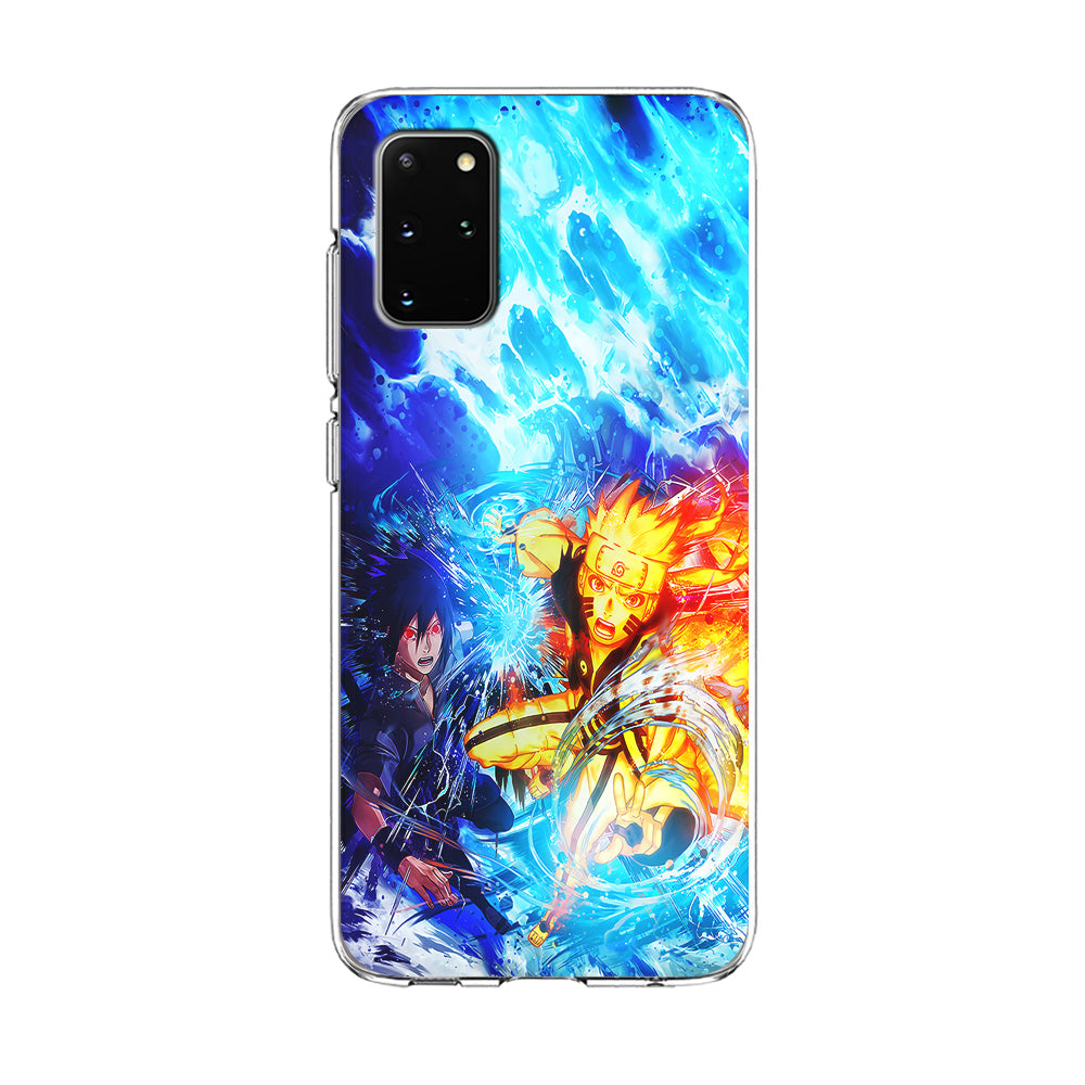 Naruto Sasuke Together Samsung Galaxy S20 Plus Case