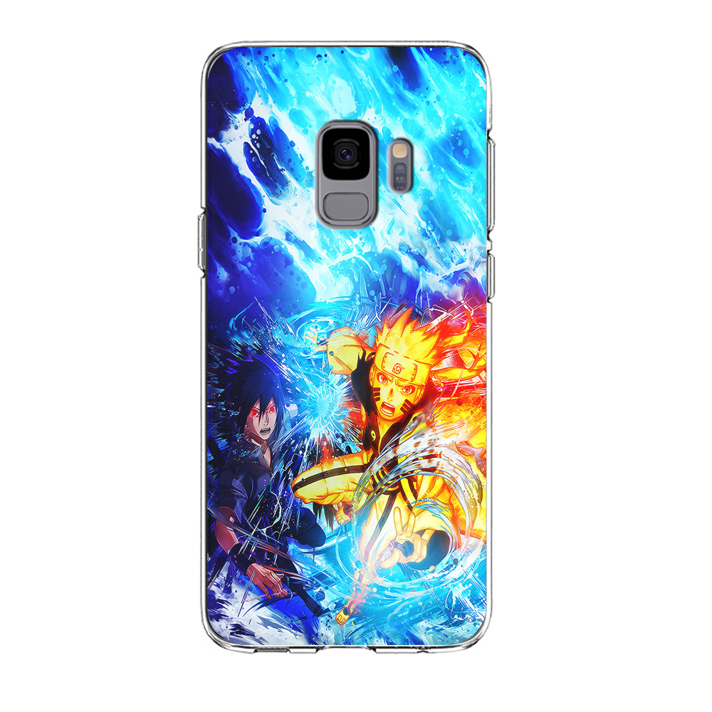 Naruto Sasuke Together Samsung Galaxy S9 Case