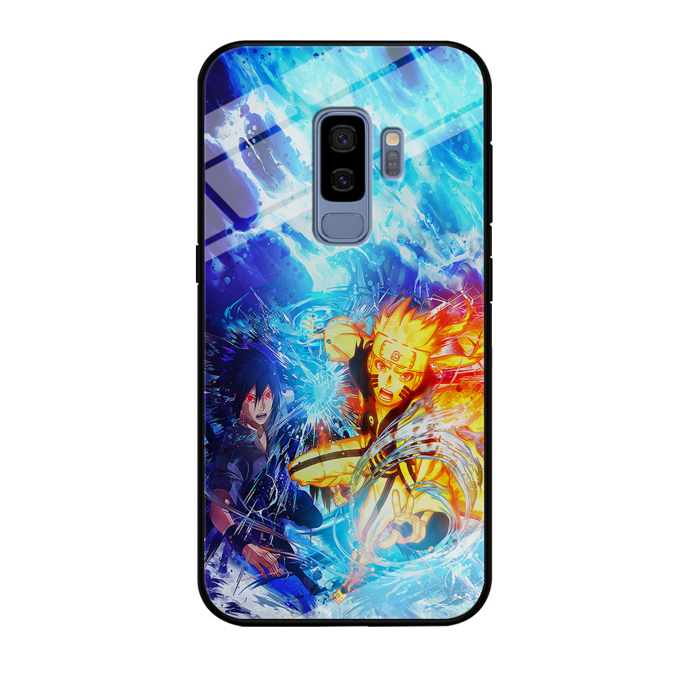 Naruto Sasuke Together Samsung Galaxy S9 Plus Case