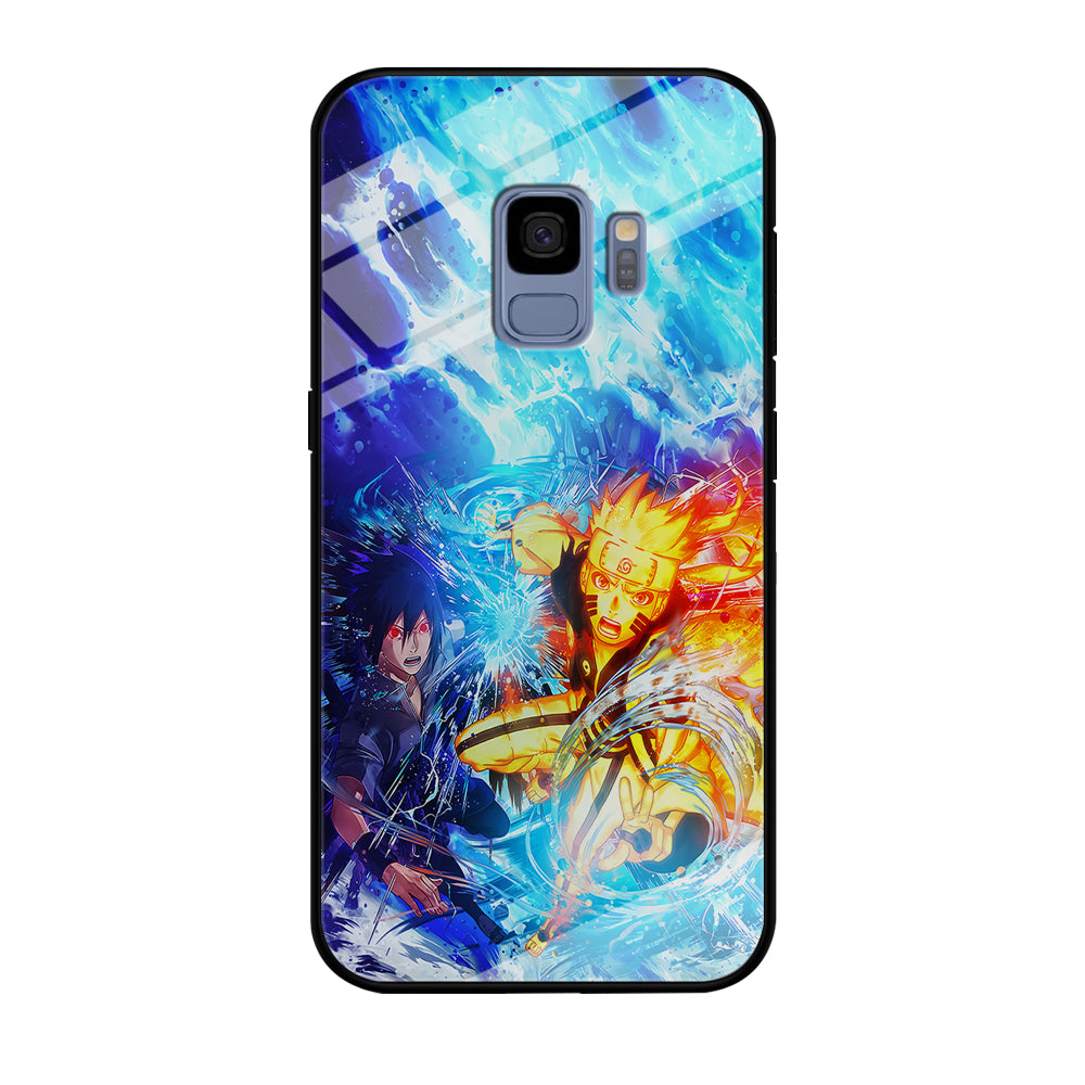 Naruto Sasuke Together Samsung Galaxy S9 Case