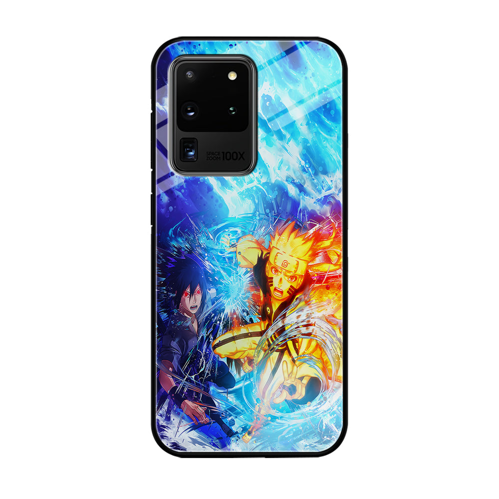 Naruto Sasuke Together Samsung Galaxy S20 Ultra Case