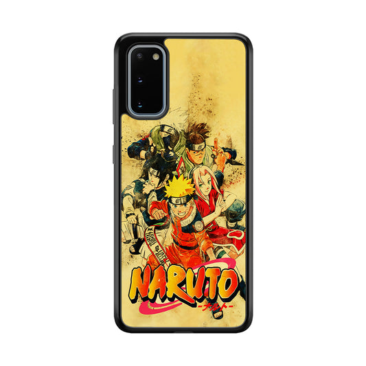 Naruto Shippuden Vintage Samsung Galaxy S20 Case-Phone Case-Tempered Glass Case-Altracase