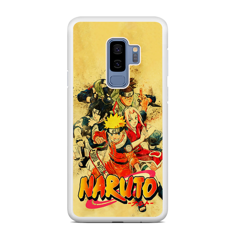 Naruto Shippuden Vintage Samsung Galaxy S9 Plus Case