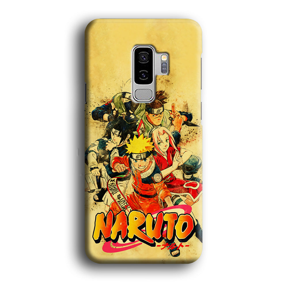 Naruto Shippuden Vintage Samsung Galaxy S9 Plus Case