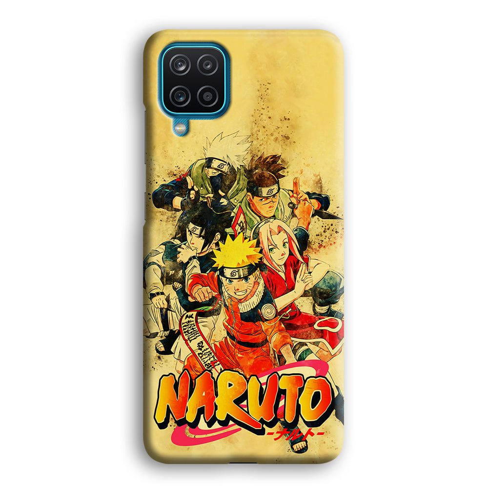 Naruto Shippuden Vintage Samsung Galaxy A12 Case-Phone Case-3D Case-Altracase