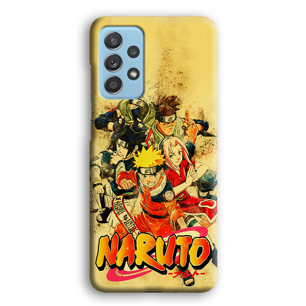 Naruto Shippuden Vintage Samsung Galaxy A72 Case-Phone Case-3D Case-Altracase