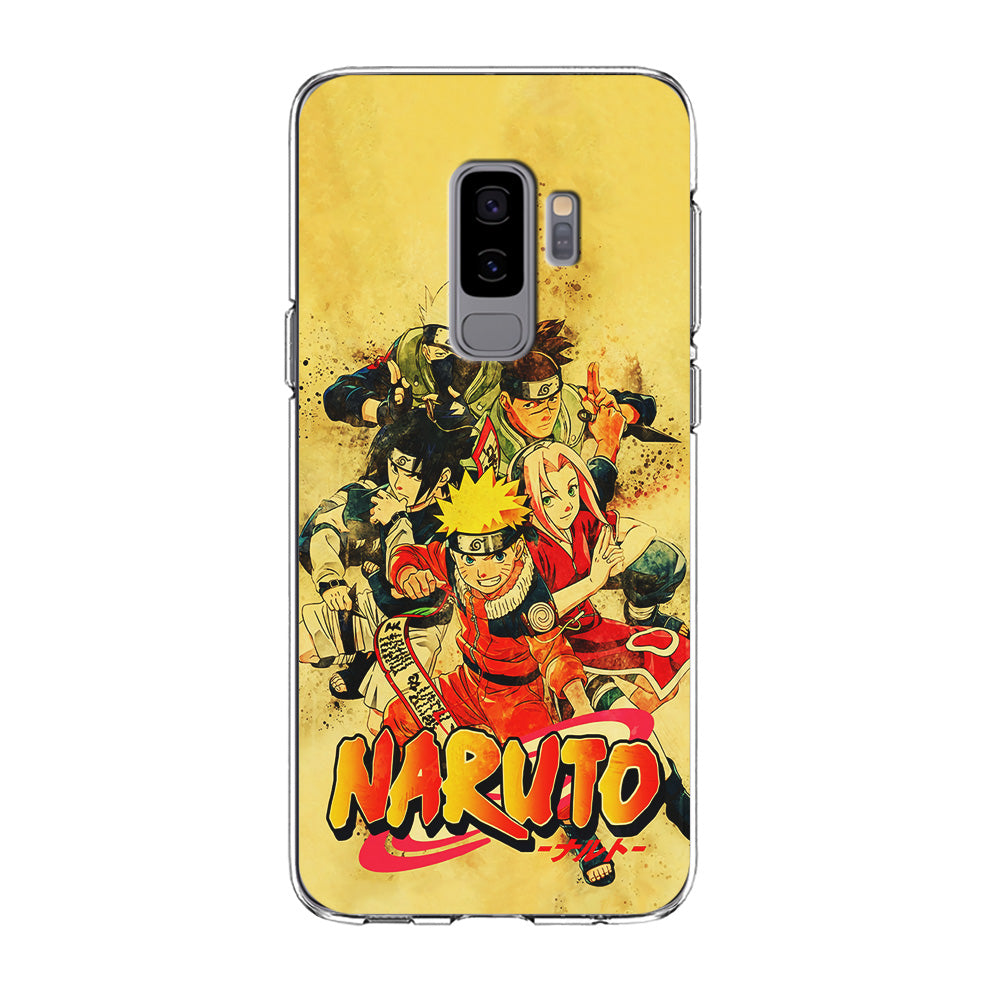 Naruto Shippuden Vintage Samsung Galaxy S9 Plus Case