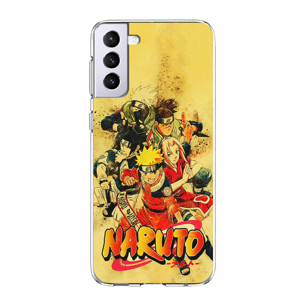 Naruto Shippuden Vintage Samsung Galaxy S22 Case-Phone Case-Clear Soft Case-Altracase