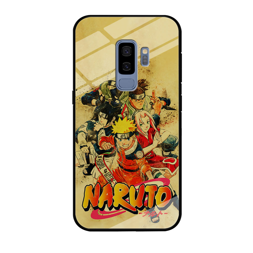 Naruto Shippuden Vintage Samsung Galaxy S9 Plus Case