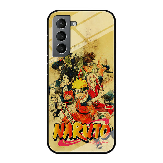 Naruto Shippuden Vintage Samsung Galaxy S24 Plus Case-Phone Case-Tempered Glass Case-Altracase