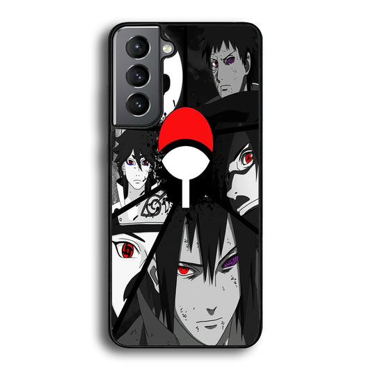 Naruto Uchiha Clan Samsung Galaxy A15 Case-Phone Case-Tempered Glass Case-Altracase