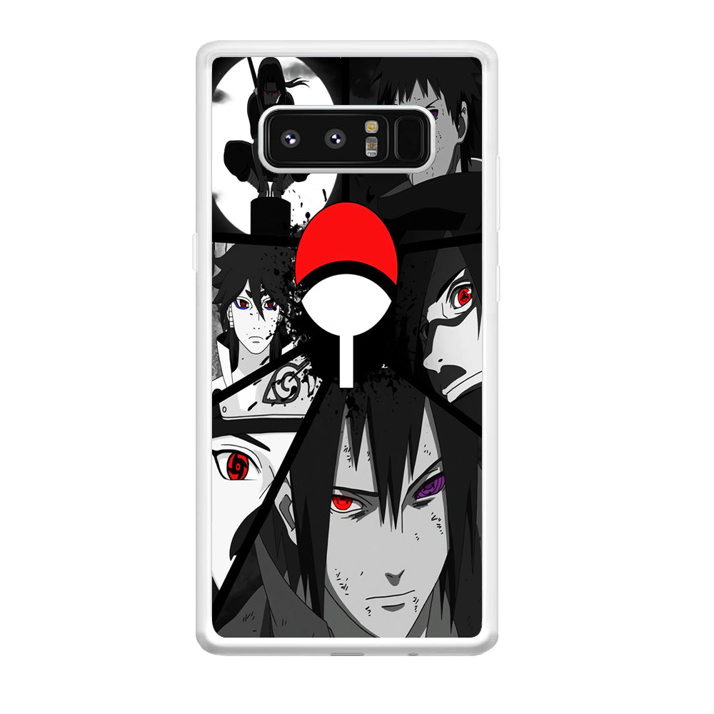 Naruto Uchiha Clan Samsung Galaxy Note 8 Case