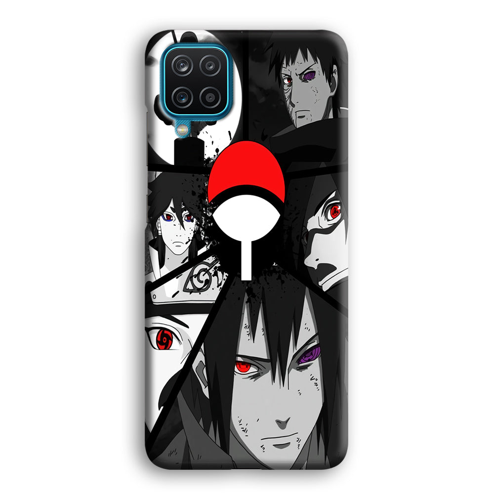 Naruto Uchiha Clan Samsung Galaxy A12 Case