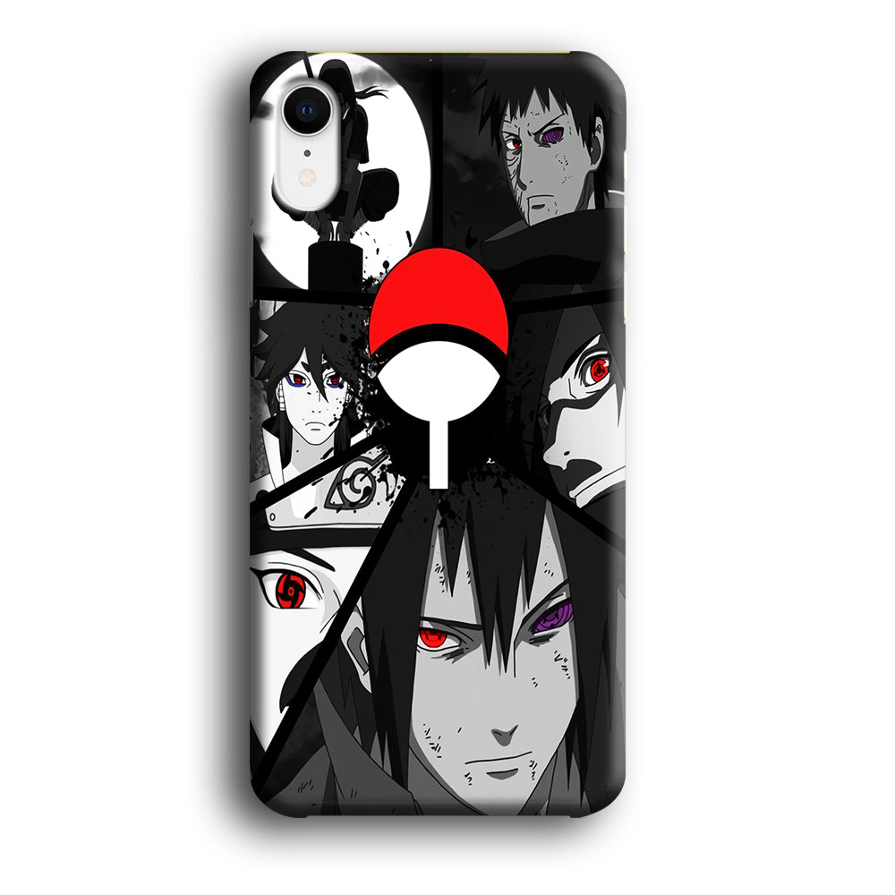 Naruto Uchiha Clan iPhone XR Case