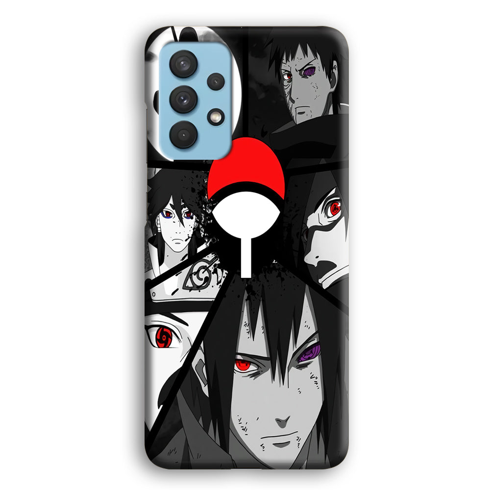 Naruto Uchiha Clan Samsung Galaxy A32 Case