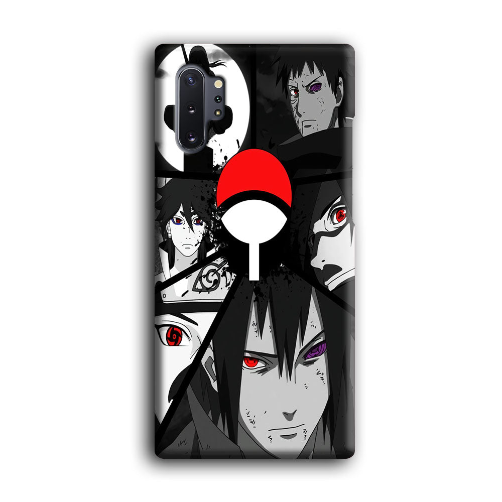 Naruto Uchiha Clan Samsung Galaxy Note 10 Plus Case