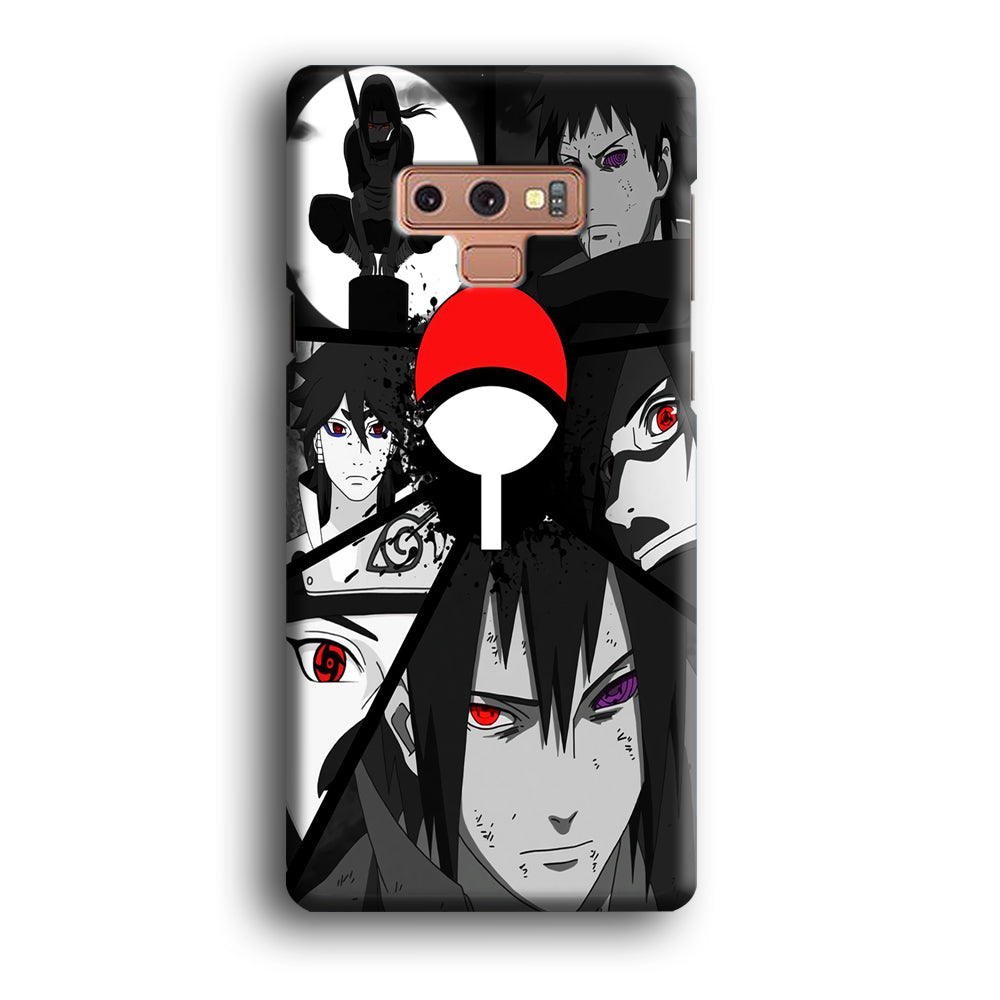 Naruto Uchiha Clan Samsung Galaxy Note 9 Case