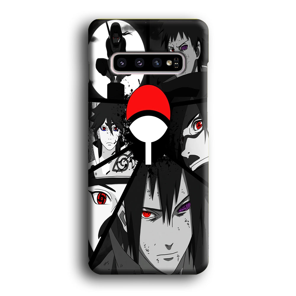 Naruto Uchiha Clan Samsung Galaxy S10 Plus Case