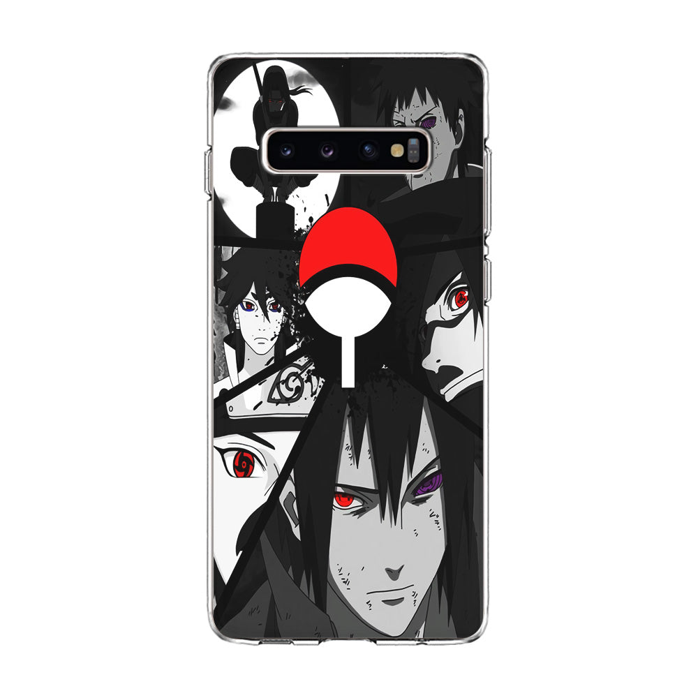 Naruto Uchiha Clan Samsung Galaxy S10 Case