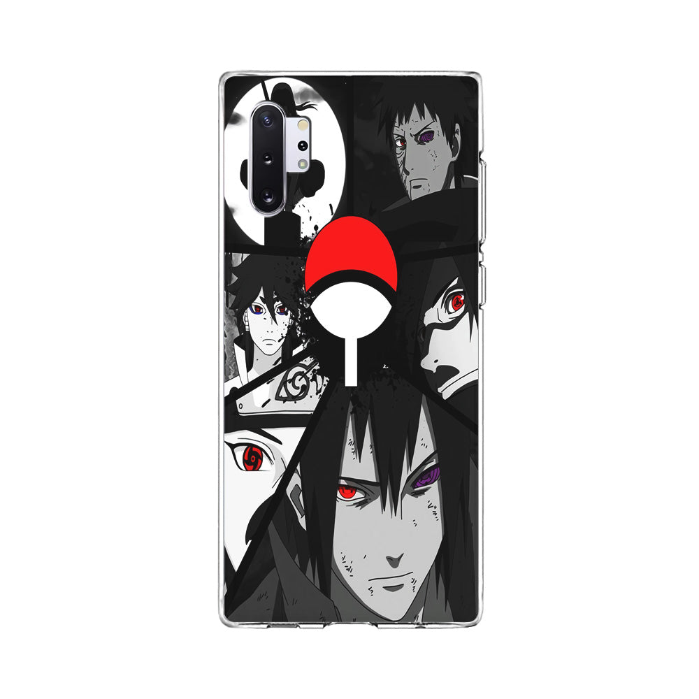 Naruto Uchiha Clan Samsung Galaxy Note 10 Plus Case