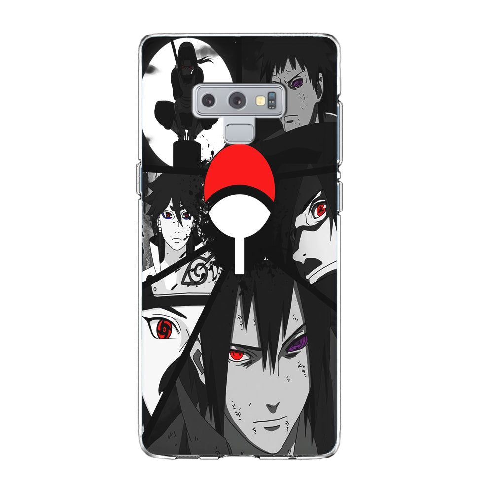 Naruto Uchiha Clan Samsung Galaxy Note 9 Case