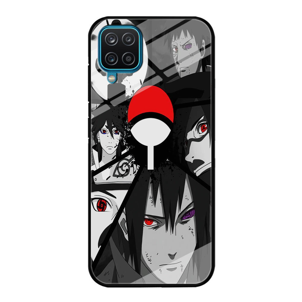 Naruto Uchiha Clan Samsung Galaxy A12 Case