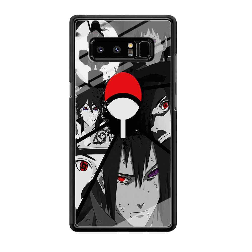 Naruto Uchiha Clan Samsung Galaxy Note 8 Case