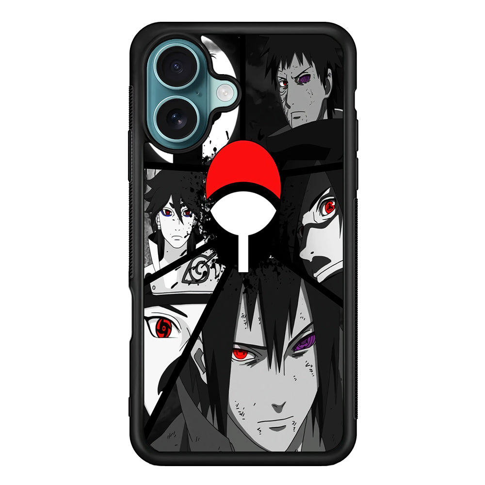 Naruto Uchiha Clan iPhone 16 Case - Altracase